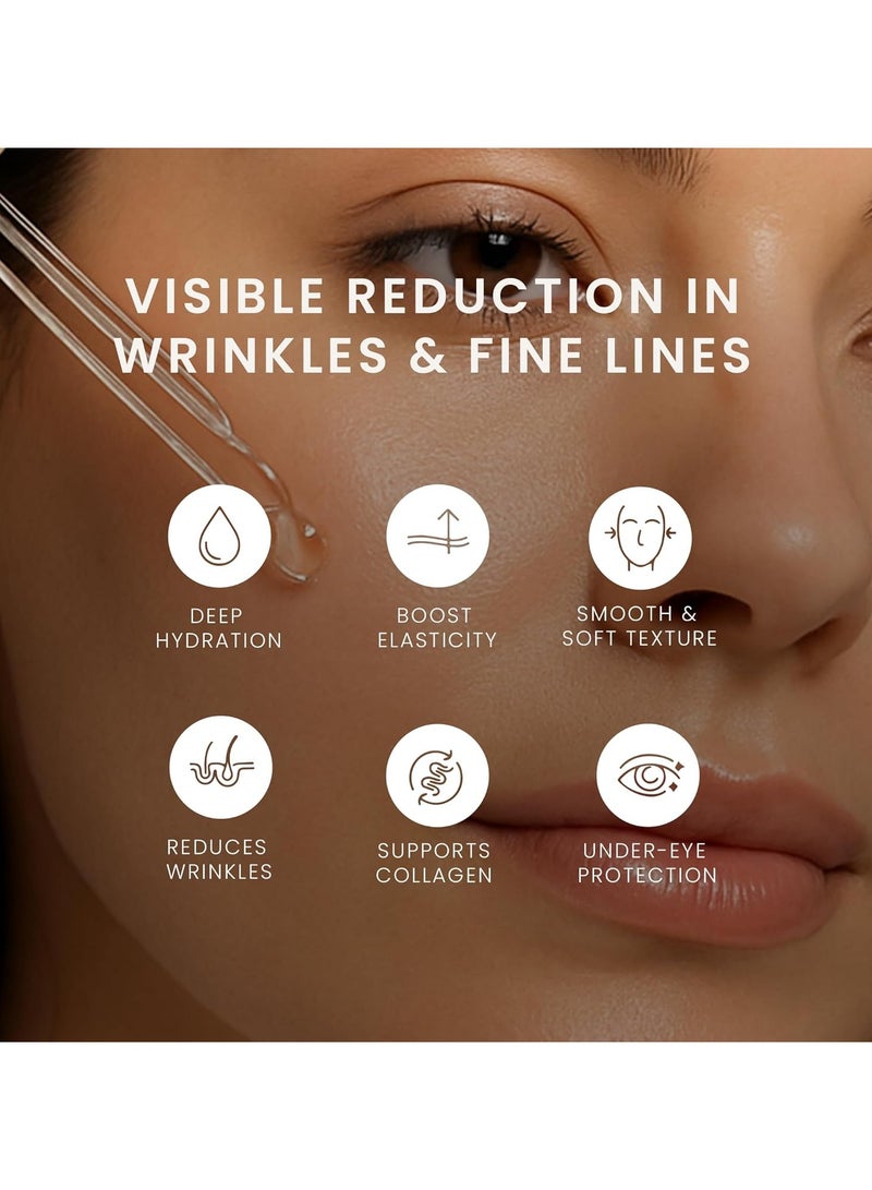 Rivaj UK Rivaj Collagen Face Serum 30ml – Anti-Aging & Firming, Lightweight Hydrating for Wrinkles, Fine Lines & Glowing Skin, Suitable for All Skin Types, Collagen Booster for Women - Image 5