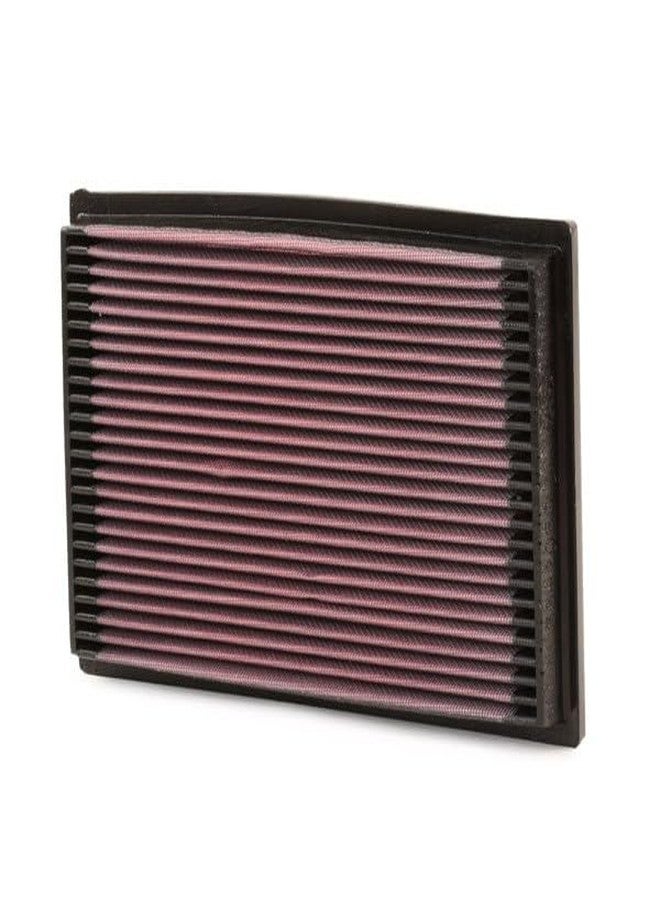 K&N Engine Air Filter: High Performance, Premium, Washable, Panel Replacement Filter: 1988-2015 (Navara, Pathfinder, Calibra, Vectra A, 900 II, 900, Cavalier MK3), 33-2080 - Image 3