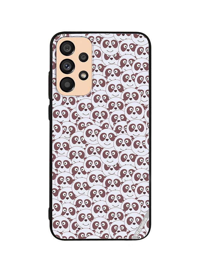 VR CREATIVE Protective Case Cover For Samsung Galaxy A33 5G Children With Funny Panda Design Multicolour - Image 1