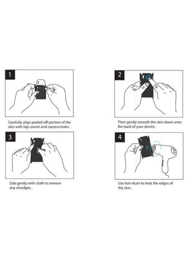 OZO Skins Black seamless For  Vivo y36 - Image 3