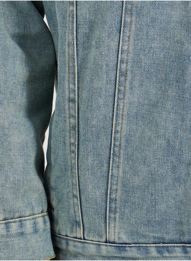 Styli - Regular Fit Regular Length Denim Jacket - Image 1