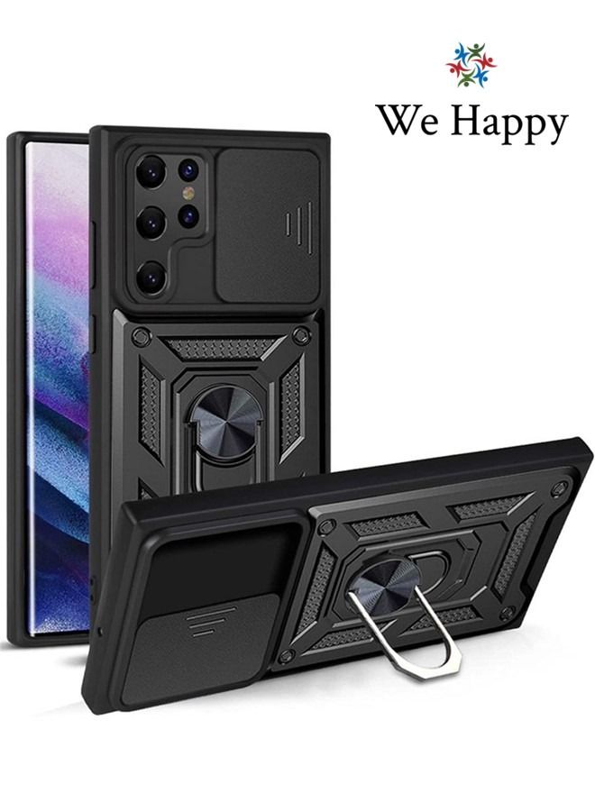We Happy Samsung Galaxy Mobile Cover Durable Shockproof Magnetic Protection Case - Image 1
