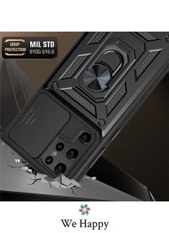 We Happy Samsung Galaxy Mobile Cover Durable Shockproof Military Magnetic Protection Case  - Image 3