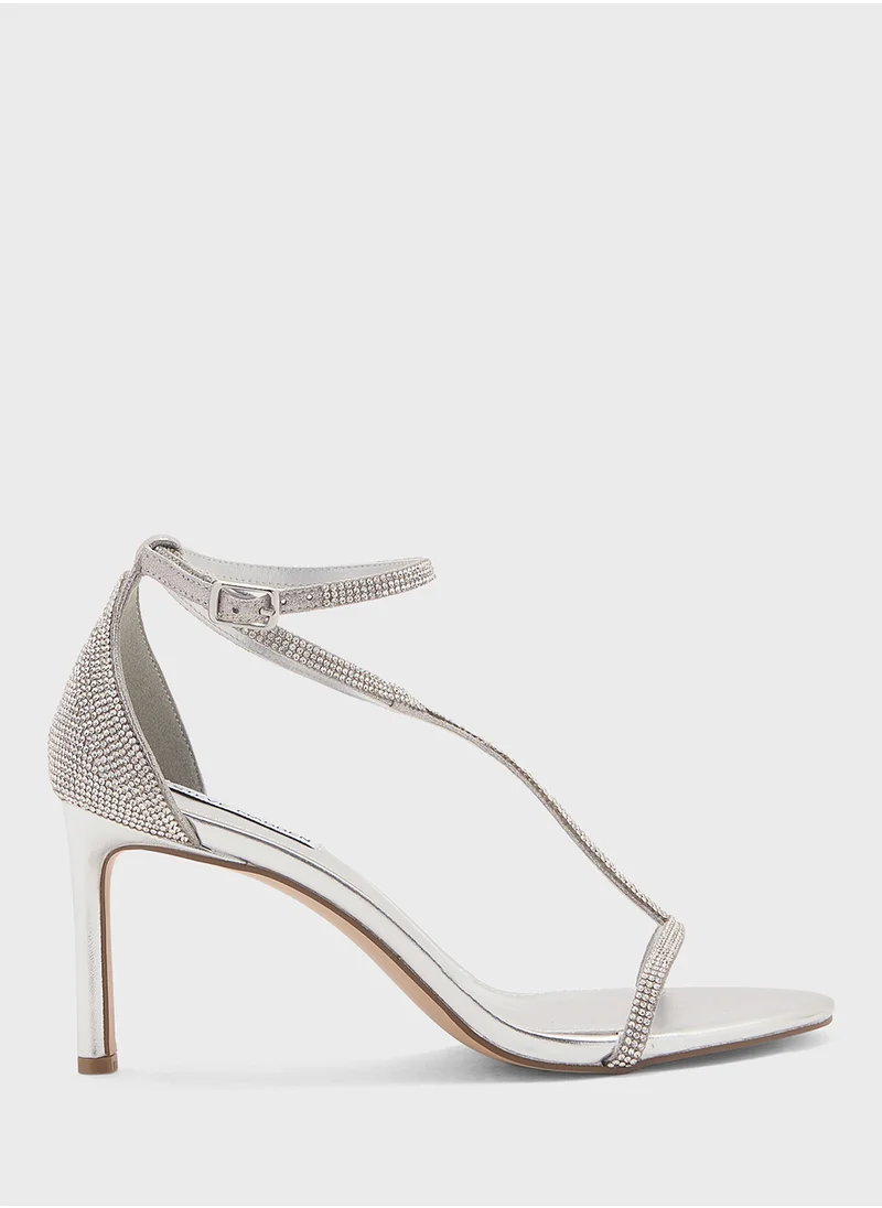 STEVE MADDEN Grande Ankle Strap High Heel Sandals