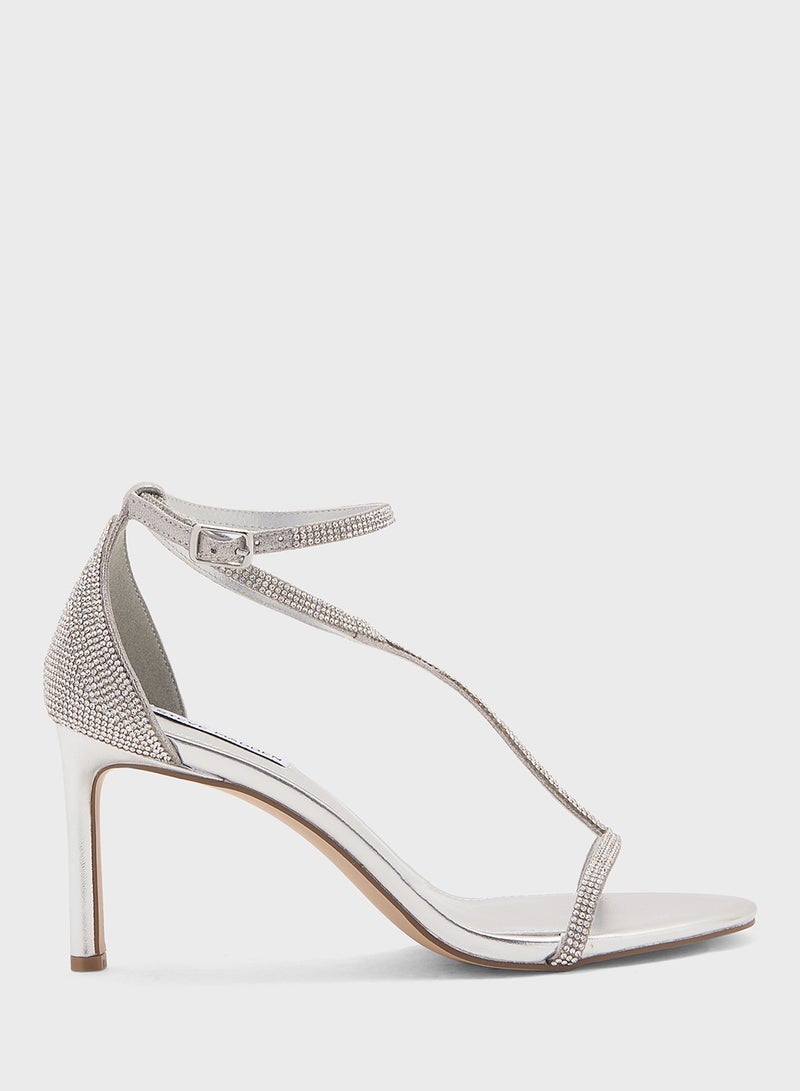 STEVE MADDEN Grande Ankle Strap High Heel Sandals  - Image 1