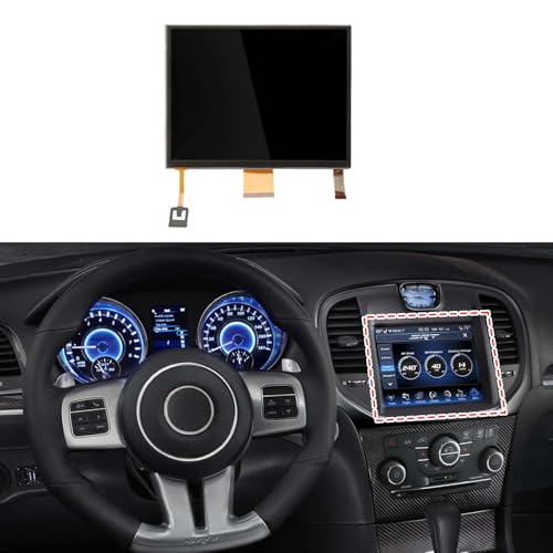 FEXON 84 Touch Screen Display LCD Digitizer Navigation Radio Compatible with Chrysler 300 20112014 Dodge Charger 20112014 Dodge Journey 20112018 Maserati Ghibli 20142017 Replaces LAJ084T001A - Image 3