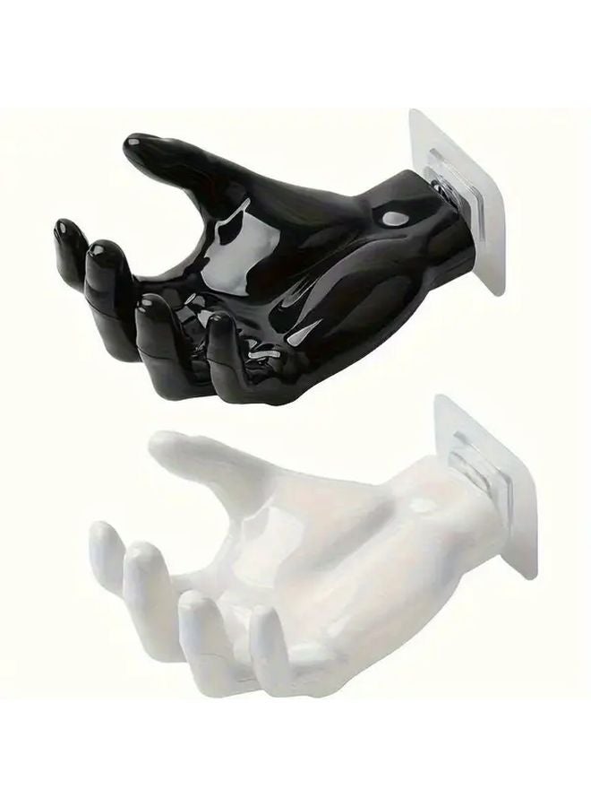 الخطاف الأسود اللاصق متعدد الأغراض للمفاتيح وسماعات الرأس والمناشف - Image 2