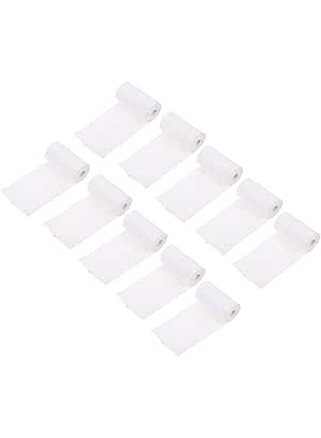 10 Rolls Thermal Paper Roll 57mm x 25mm For POS Receipt And Credit Card Printer - Image 1