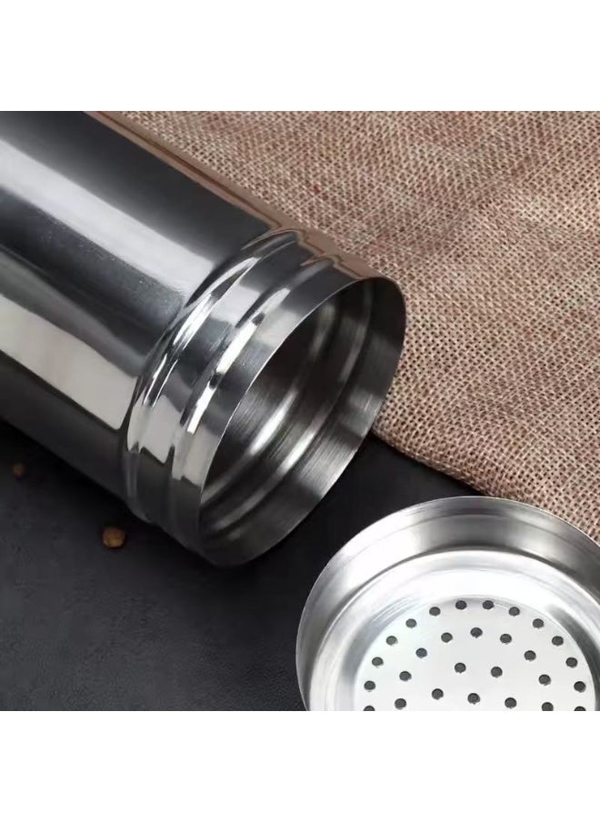 Generic "Premium Stainless Steel Spice Jars - Essential Multi-Purpose Kitchen Containers with Airtight Seal (Moisture & Pest Proof). Designed for One-Hand Operation, Perfect for Storing Salt/Sugar/Seasonings. Combines Practical Storage with Modern Home Decor."  - Image 2