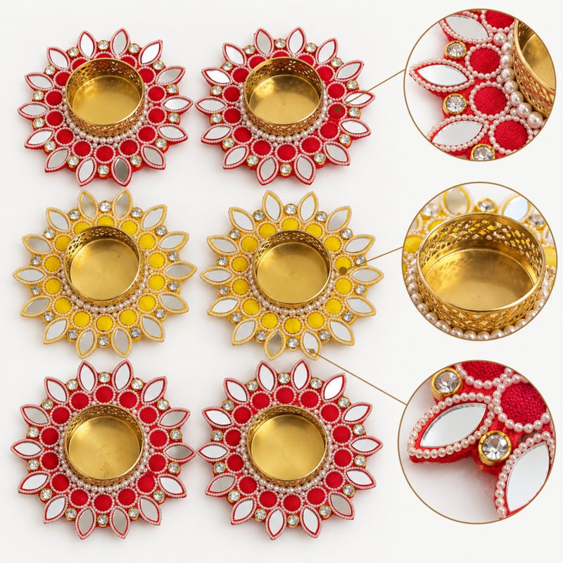 Decorative Tealight Holder for Diwali - CAD012 - Image 3