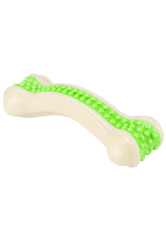 Bite Resistant Durable Aggressive Chewers Arched Bone Teething Toy For Puppies & Dogs - (Medium, Color May Vary) - Image 2