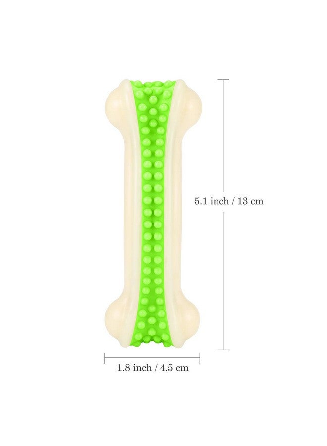 Bite Resistant Durable Aggressive Chewers Arched Bone Teething Toy For Puppies & Dogs - (Medium, Color May Vary) - Image 3