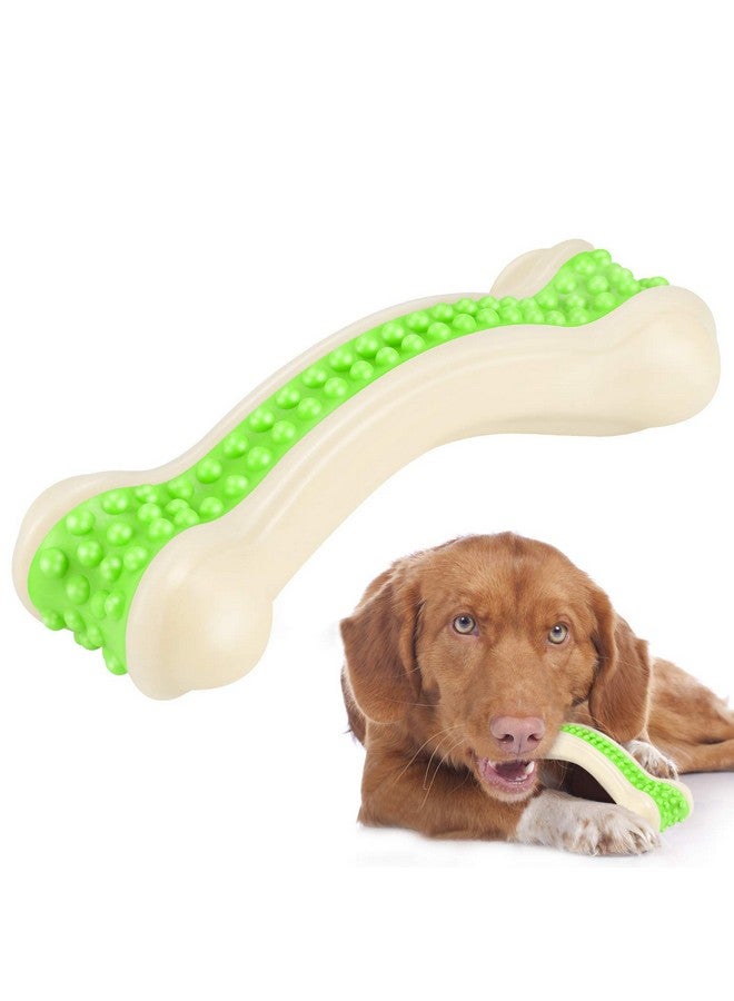 Bite Resistant Durable Aggressive Chewers Arched Bone Teething Toy For Puppies & Dogs - (Medium, Color May Vary) - Image 1