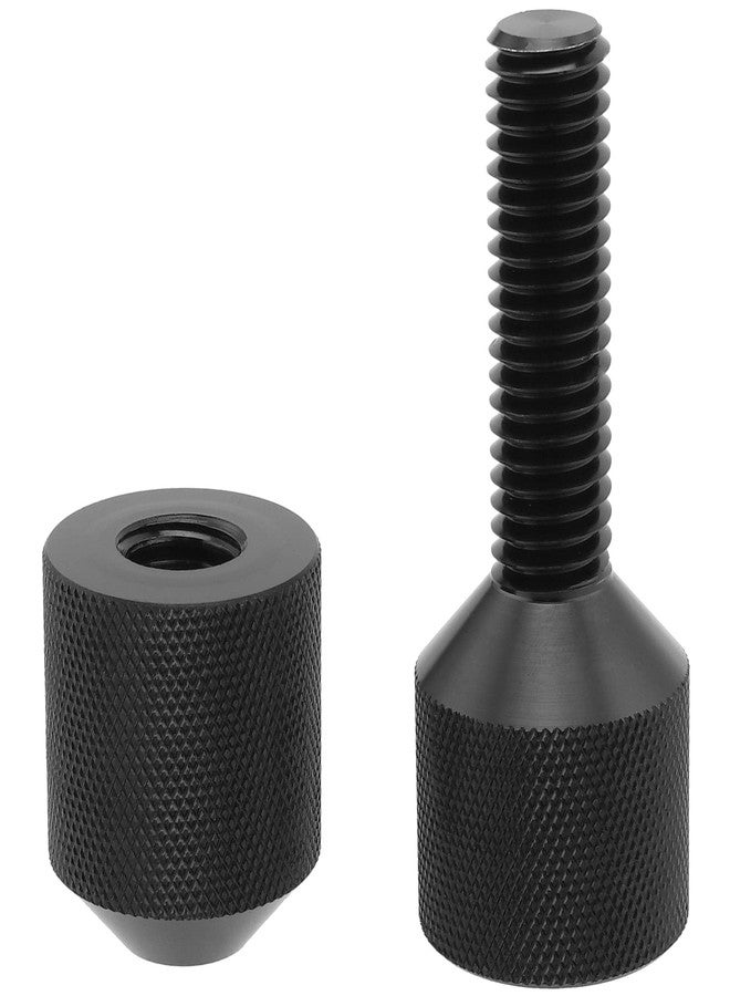 HOZEON 4 PCS 1-1/8 Inch Aluminum Two Hole Pins, Flange Alignment Pins for 1/2 - 14 Inch 150LB Flanges, Black - Image 4