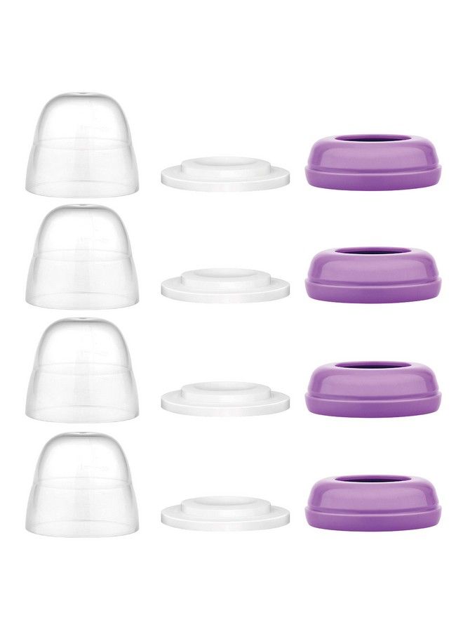 Maymom Bottle Dome Cap Bottle Top Sealing Disk Compatible With Lansinoh Bottle Momma Bottles Not Original Lansinoh Pump Parts Signature Pro Smartpump Manual Breastpump - Image 1