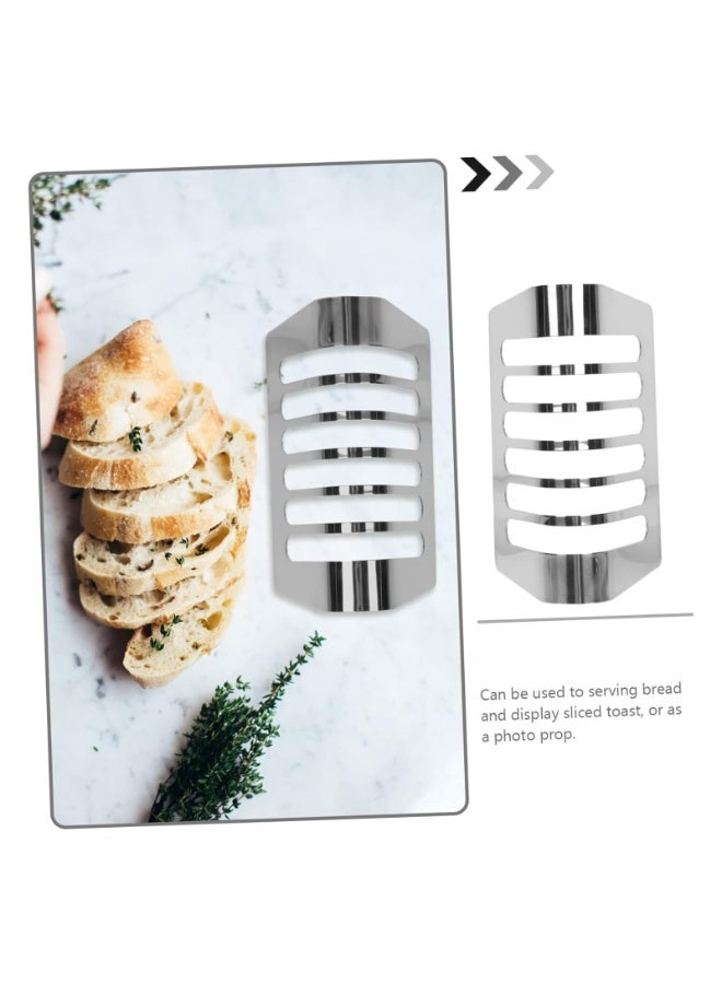 LAMAY Bread Rack Stainless Steel Toast Holder Bread Stand Display Rack Bakery Rack Stainless Steel Rack Bread Cooling Rack Metal Storage Rack Metal Brackets Metal Stand (Size : 6) - Image 5