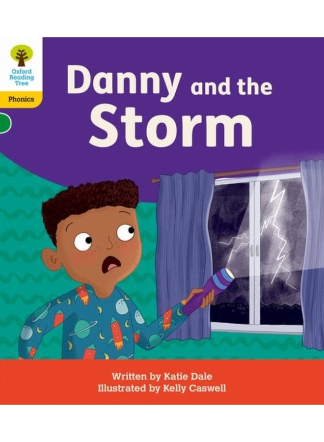 شجرة القراءة أوكسفورد: ممارسة فك الشيفرة الصوتية لفلوبي - المستوى 5: داني والعاصفة - غلاف ورقي