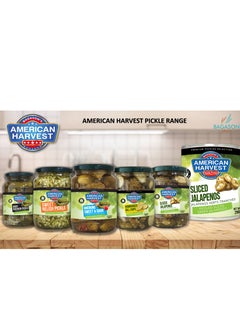 American Harvest Whole Dill Pickle Gherkins 710g  - Image 3