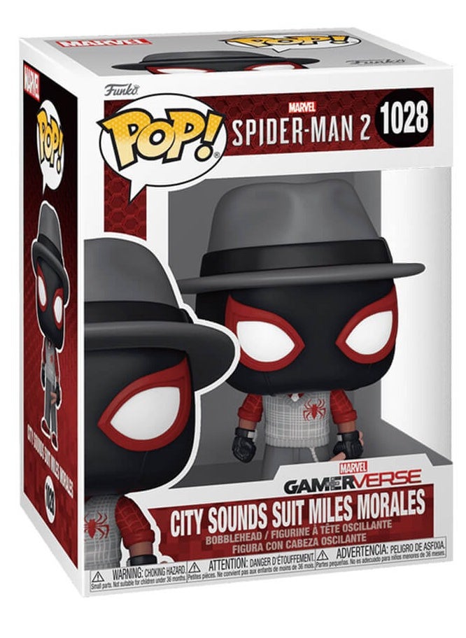 Funko Funko Pop! Super Heroes: Marvel - Spider-Man 2 Gamerverse - City Sounds Suit Miles #1028  - Image 2