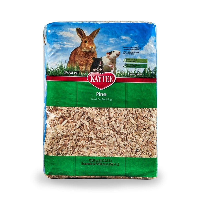 Kaytee Small Animal Pine Bedding For Pet Guinea Pigs, Rabbits, Hamsters, Gerbils, and Chinchillas, 52.4 Liter - Image 4