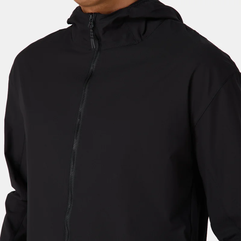 Sun And Sand Sports Black Men's Classic Shell Parka Jacket for Men | Best Price UAE