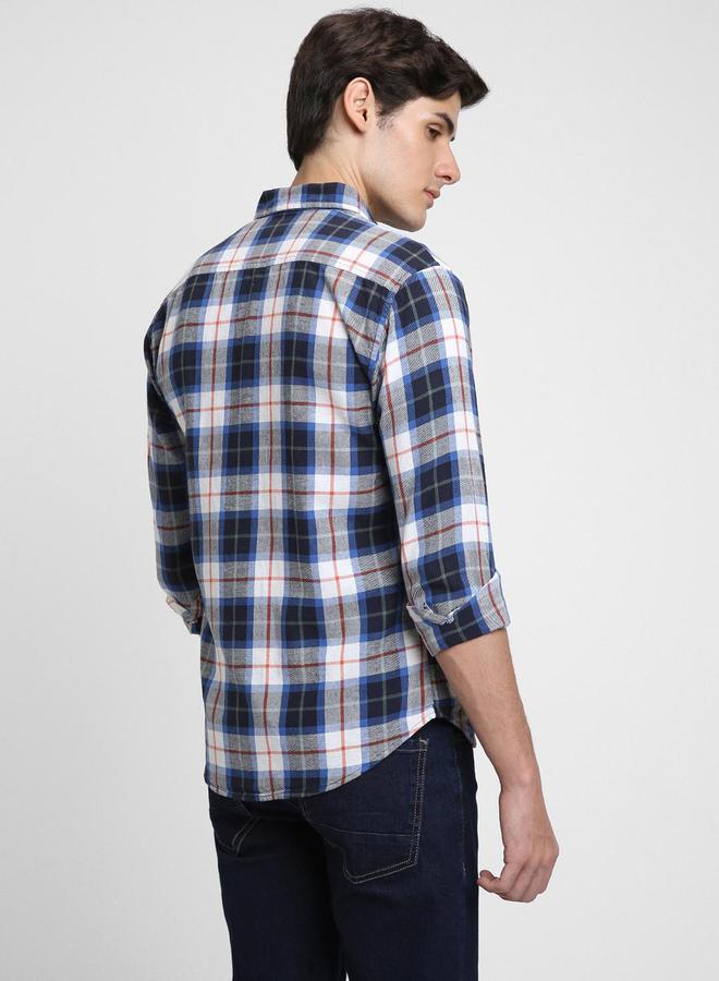 Dennis Lingo Dennis Lingo Checked Long Sleeves Casual Shirt  - Image 4