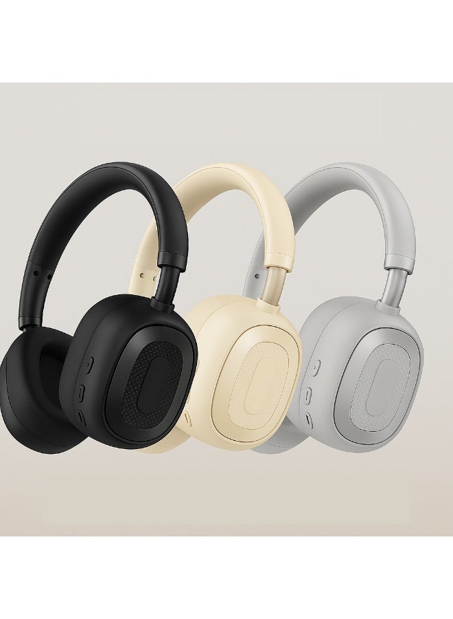 LS-256 Stereo Bluetooth Headphones - Lightweight with Comfortable Headband - Type-C Charging - 250mAh Battery - Grey - Image 5