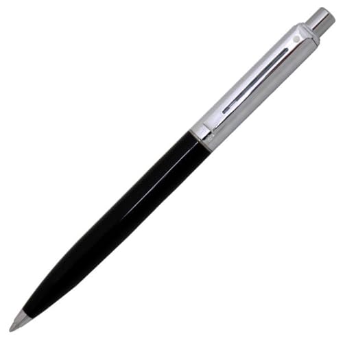 Sheaffer Signature Sentinel diamond cut chequered cap and Black Barrel Tuxedo Ballpoint Pen - Image 4