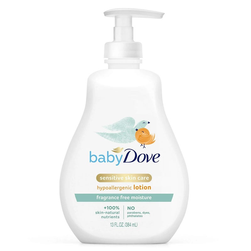 Unilever Baby Dove Sensitive Moisture Face and Body Lotion 13 oz(Pack of 4) - Image 1