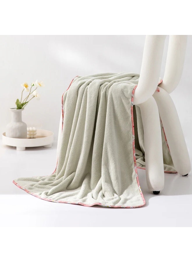 Elegant Medium Towel – pistachio Soft Absorbent Bath Towel for Home & Bathroom
