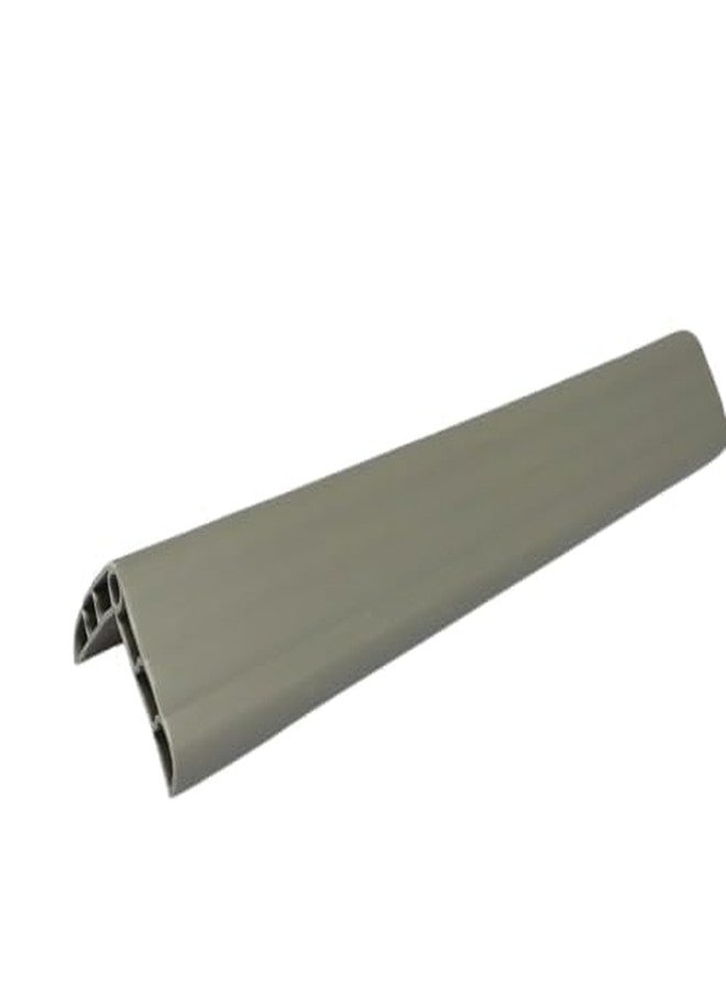Naidev Rubber Wall Corner Guard Edge Protector,Anti-Collision Strip, Self-Adhesive Wall Guards, Safety Edge & Corner Guards.Gray - Image 1