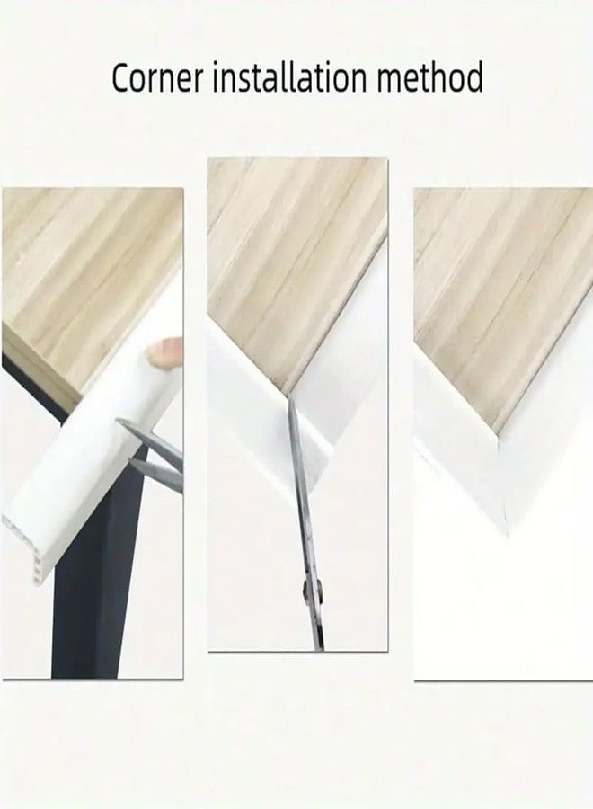 Naidev Rubber Wall Corner Guard Edge Protector,Anti-Collision Strip, Self-Adhesive Wall Guards, Safety Edge & Corner Guards.Gray - Image 5