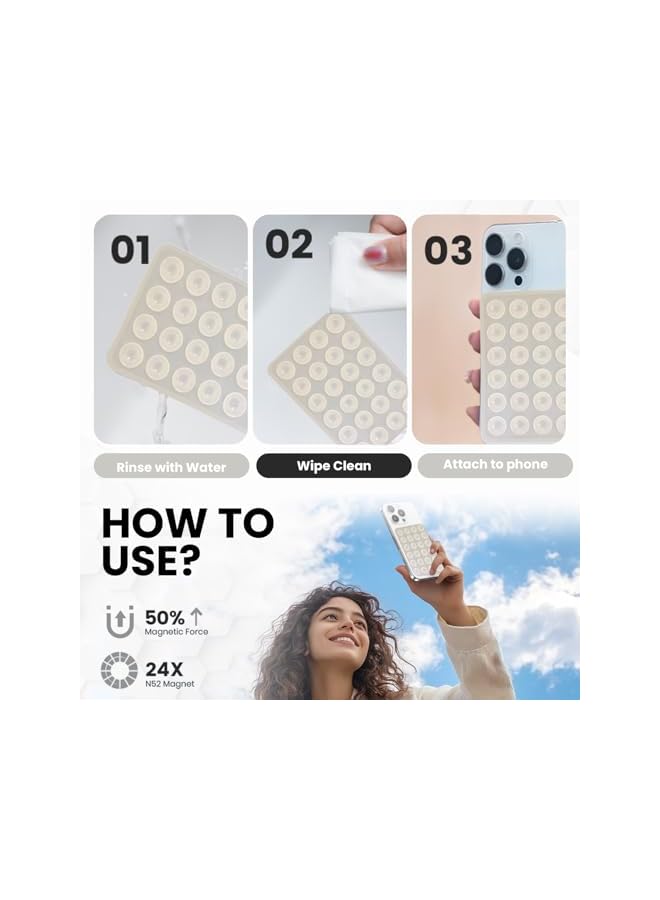 Green Tiger Silicone Suction Cup Phone Case Mount single Sided, Phone Accessories Hands-Free Strong Grip Holder for Selfies and Videos, Silicon Phone Stand for iPhone and Android Light (Translucent) - Image 4