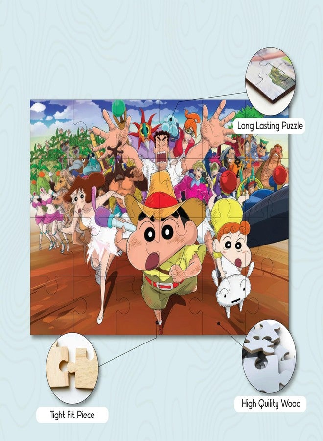 Khilonewale Wooden Jigsaw Puzzle Set for Kids 3+ | 24-Piece Each, Combo of 6 (20×30 cm) | Educational Puzzles with Unicorn, Animals, Space, Vehicles & Fairy Castle (Playful Learning Puzzle Set) - Image 4