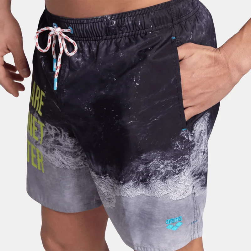 arena Men's Graphic Logo Swimming Shorts