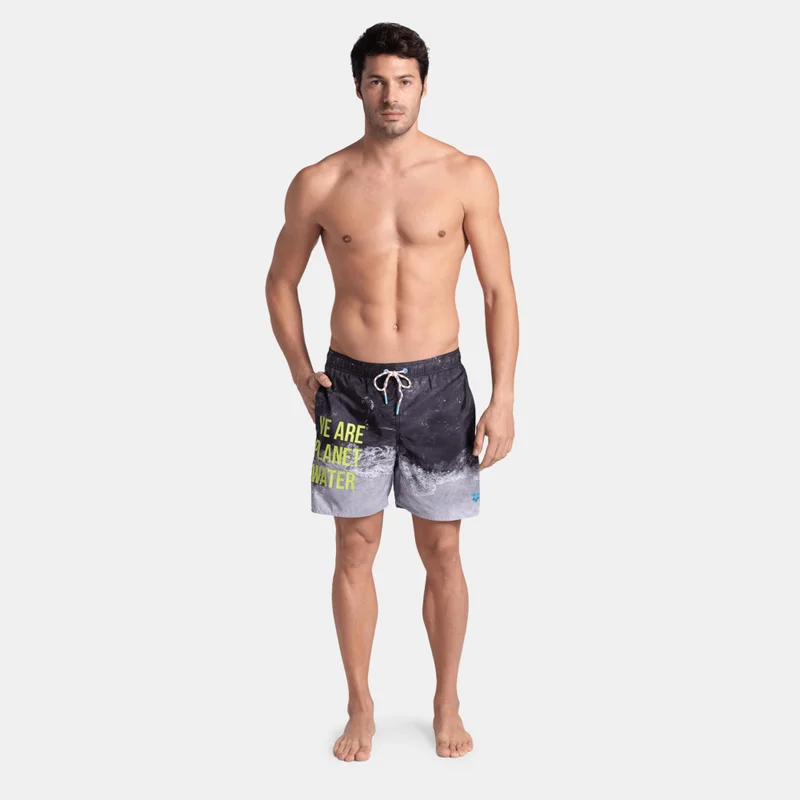 arena Men's Graphic Logo Swimming Shorts