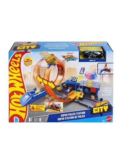 Hot Wheels محطة الشرطة الفائقة في مدينة HW - Image 5