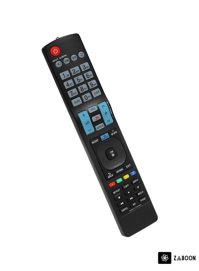 Zaboon Universal Replacement Remote Control For Smart TV Black