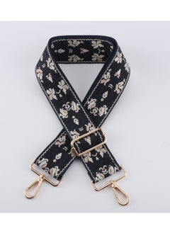 Generic 1pc Embroidered Wide Shoulder Strap, Adjustable Replacement Handbag Shoulder Strap, Portable Multi-functional Shoulder Strap  - Image 1