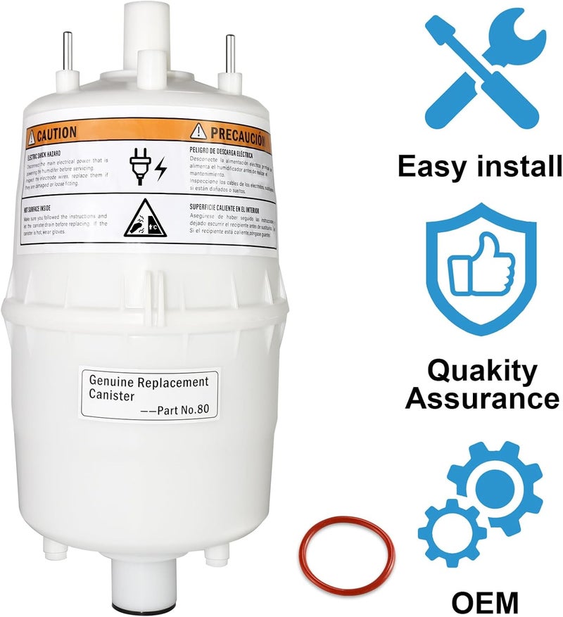 CLLOMAGY 800 Replacement Canister for AprilAire Steam Humidifier Model 800 865,80 Canister Replacement for AprilAire 800 Steam Humidifier Whole House - Image 3