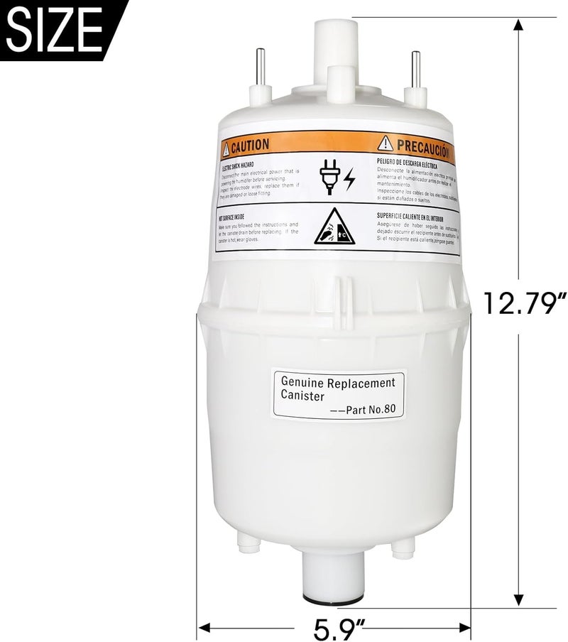 CLLOMAGY 800 Replacement Canister for AprilAire Steam Humidifier Model 800 865,80 Canister Replacement for AprilAire 800 Steam Humidifier Whole House - Image 4