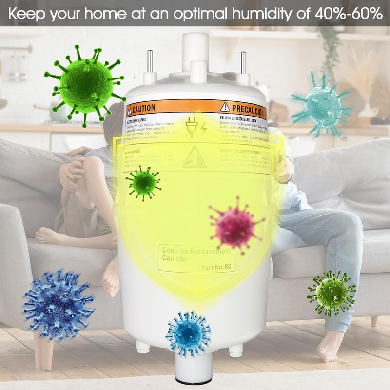 CLLOMAGY 800 Replacement Canister for AprilAire Steam Humidifier Model 800 865,80 Canister Replacement for AprilAire 800 Steam Humidifier Whole House - Image 5