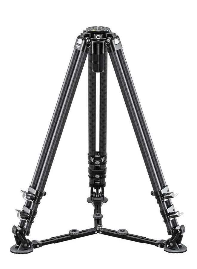 Leofoto - Leofoto LVC-253C Carbon Fiber TwinLeg Tripod with BV-20 Video Head System - Image 1