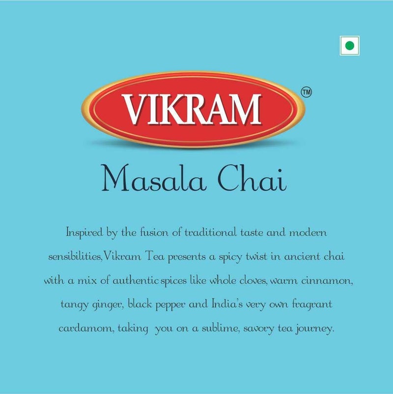 Vikram Tea Combo | Klassic Premium CTC 500g, Masala Chai 250g, & Elaichi 250g - 1000g (Pack of 3) - Image 3