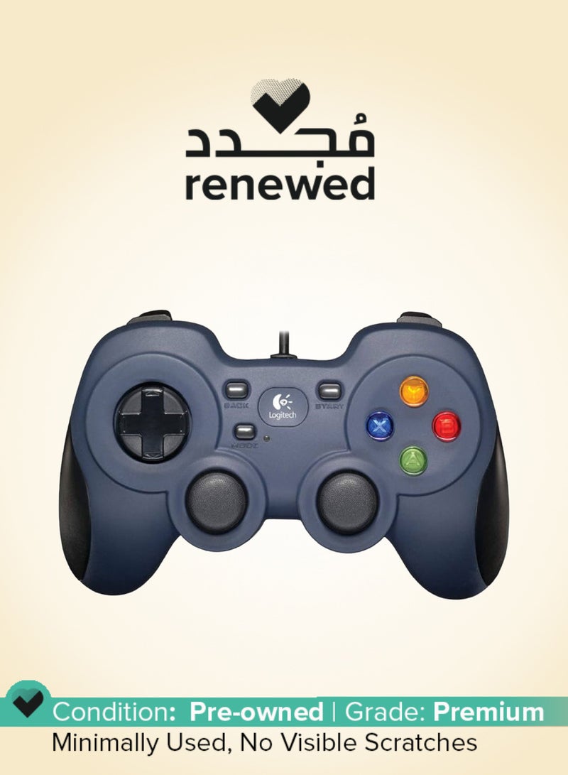 Logitech Renewed - G F310 Wired Gamepad, Controller Console Like Layout, 4 Switch D-Pad, 1.8-Meter Cord - Image 1