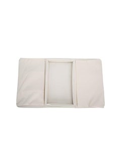 The Bros Sofa Armrest Bag, 3 Outer Divided Pockets Sofa Storage Bag, With A Top Tray Waterproof Washable for Sofa Storage Daily Small Gadgets(Beige)  - Image 4