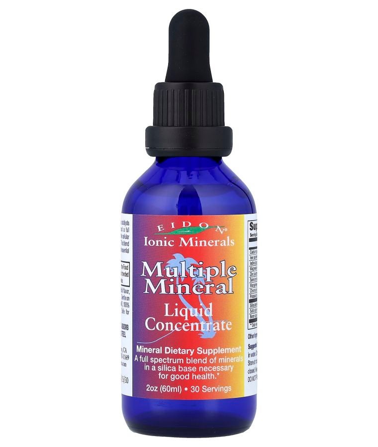 Eidon Ionic Minerals Multiple Mineral Liquid Concentrate 2 oz (60 ml)