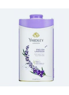 ياردلي بودرة تلك معطرة  للجسم باللافندر الإنجليزي، رائحة تدوم طوال اليوم، انتعاش ناعم وأنثوي - 250 جم  - Image 3