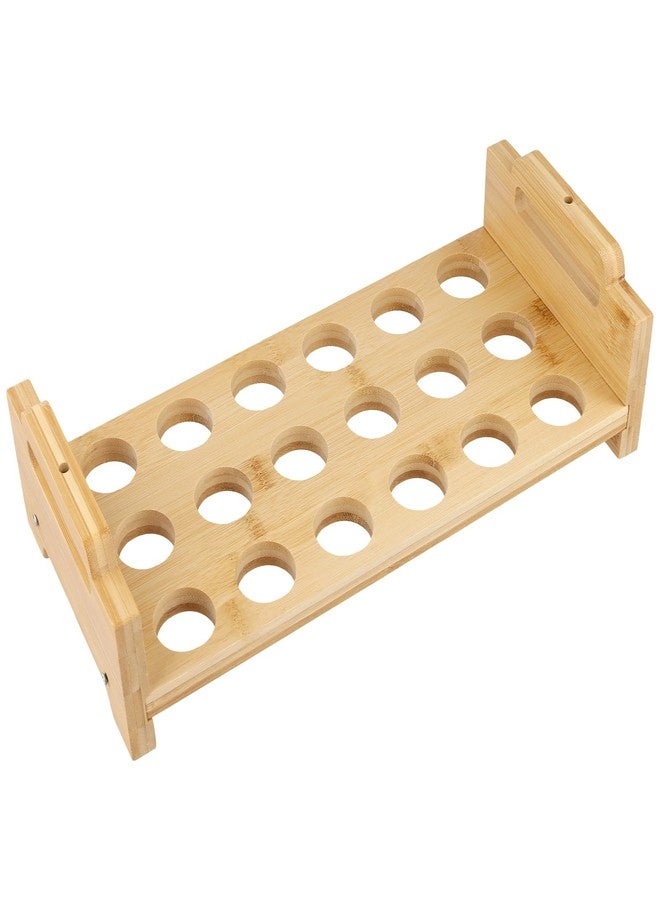 HAKZEON 2 Pack Stackable Bamboo Egg Holder for 36 Fresh Eggs - Farmhouse Kitchen Countertop Organizer, Wooden Display Rack Fits Quail Duck Turkey Chicken Eggs - Image 4