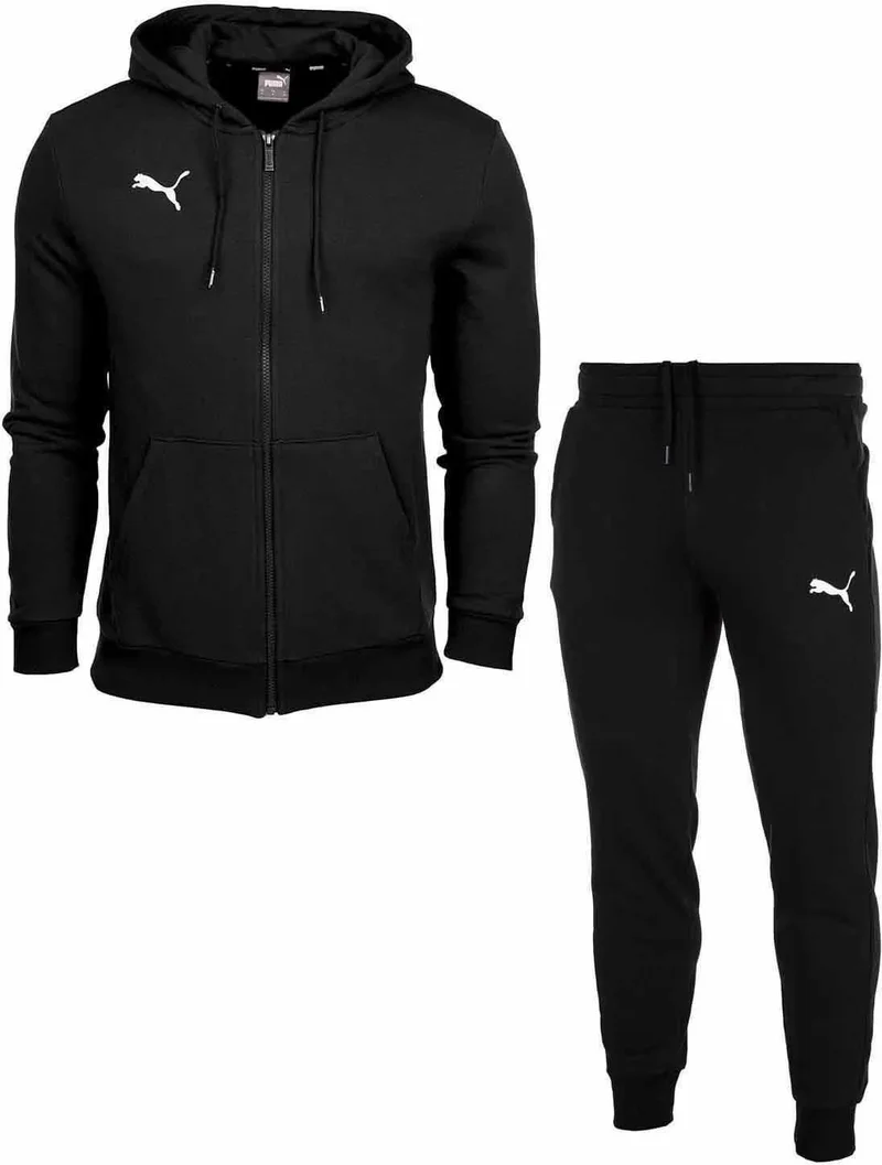 PUMA Men's Tracksuit Cotton Fabric Men's Tracksuit PMR1201 Black
